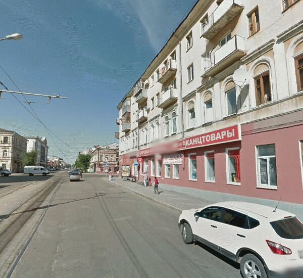 Банкомат Москоммерцбанка по адресу ул. Фрунзе, д. 62/64, пересечение с ул. Венцека